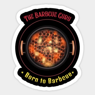 The Barbecue Guru,  Born to Barbecue Sticker